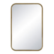 Jyn 36" Tall Rectangle Wall Mirror, Yellow-Mirrors-DECOROLALA