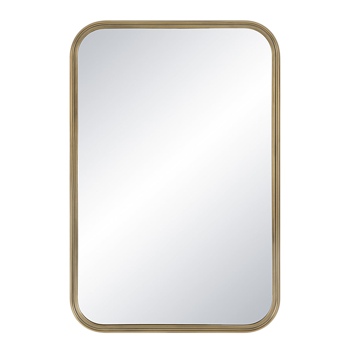 Jyn 36" Tall Rectangle Wall Mirror, Yellow-Mirrors-DECOROLALA