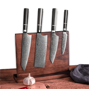 KASAI KOGATANA FIVE | Essential 5 pcs Knife set | 4 Knives with Magnetic Wood Block-Knife Set-DECOROLALA