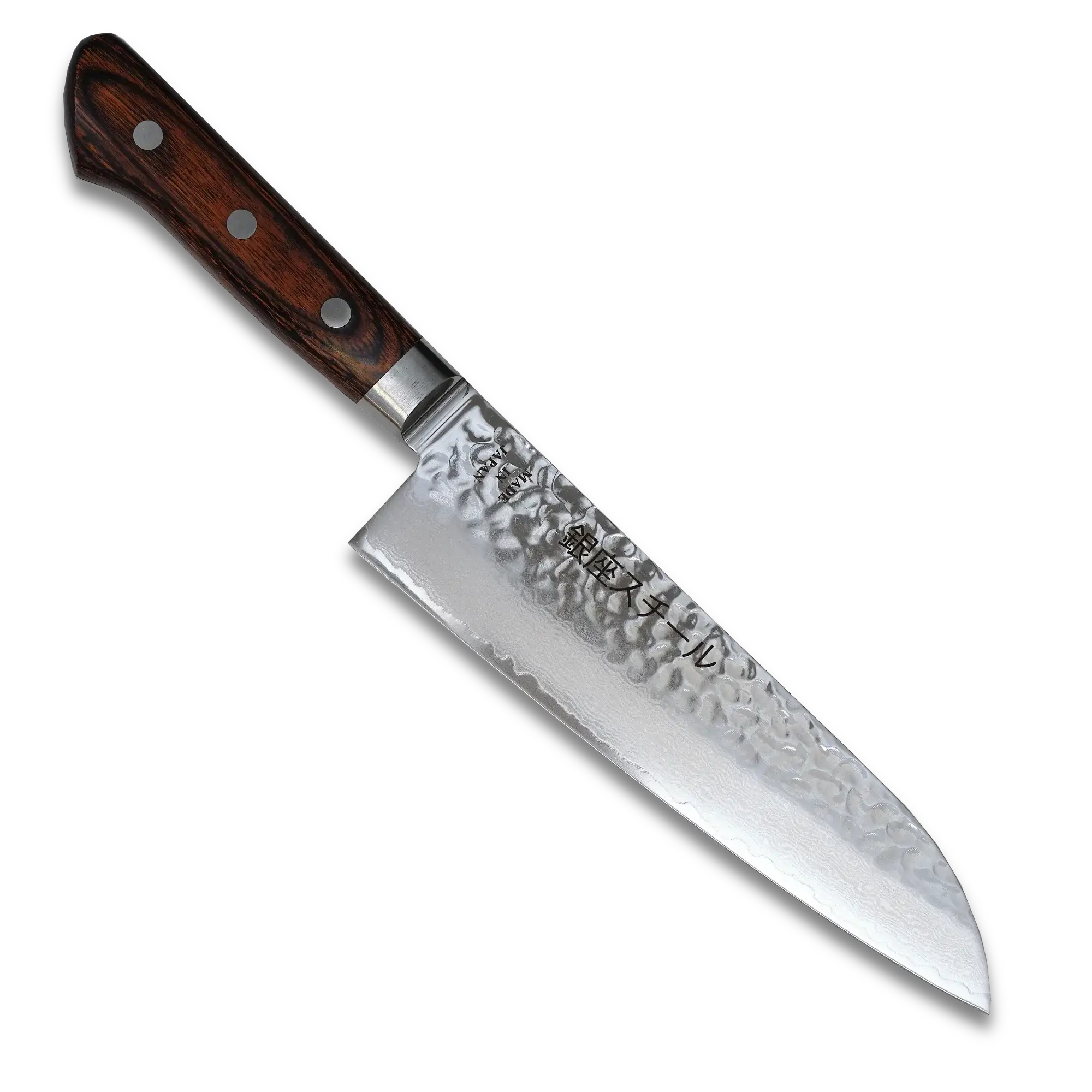 KASUMI 180- Damascus VG10 Santoku Knife 180mm-MB-Santoku Knife-DECOROLALA