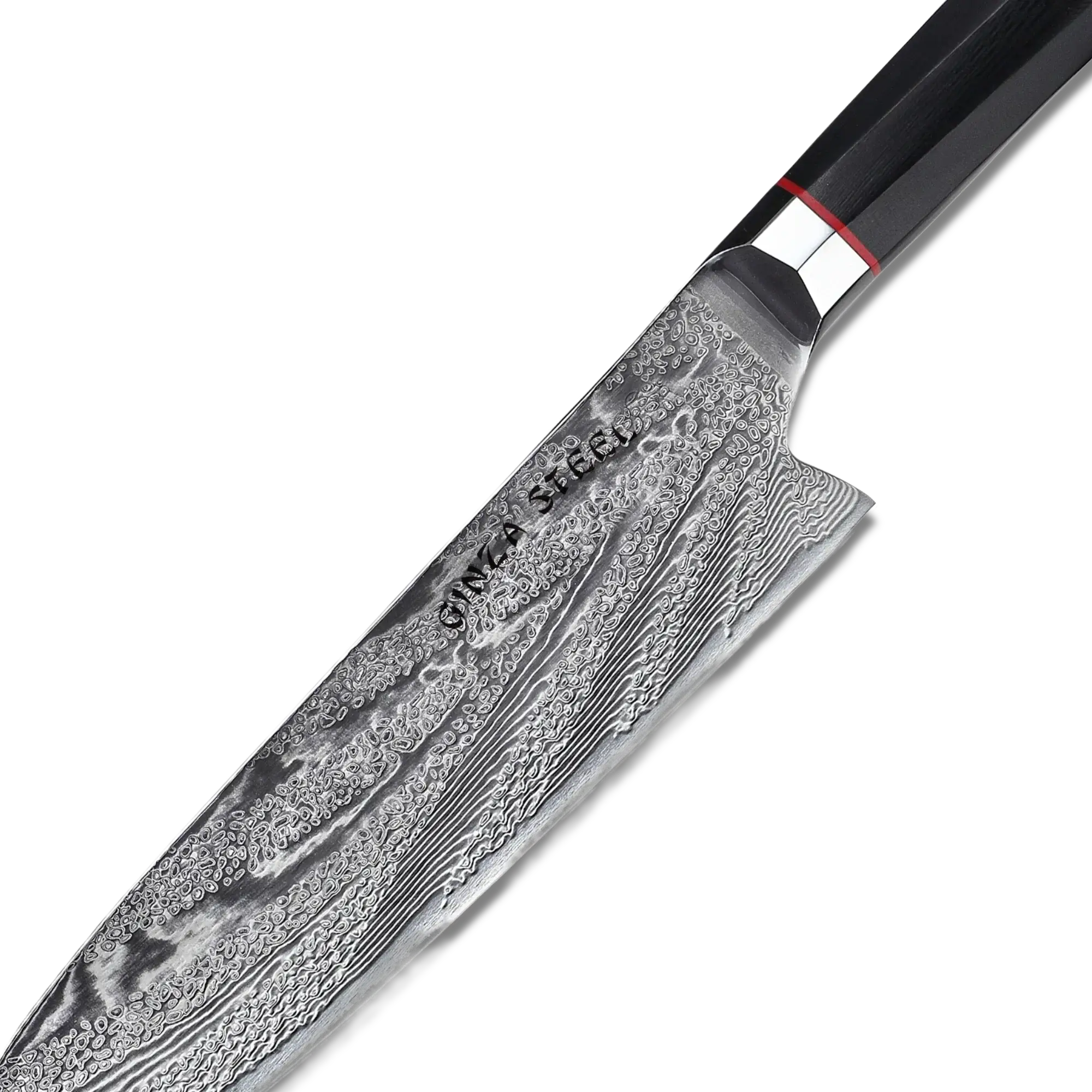 KATANA 18 | Japanese Style Santoku Knife 7" Damascus VG10 Steel 67 layer-Kitchen Knives-DECOROLALA