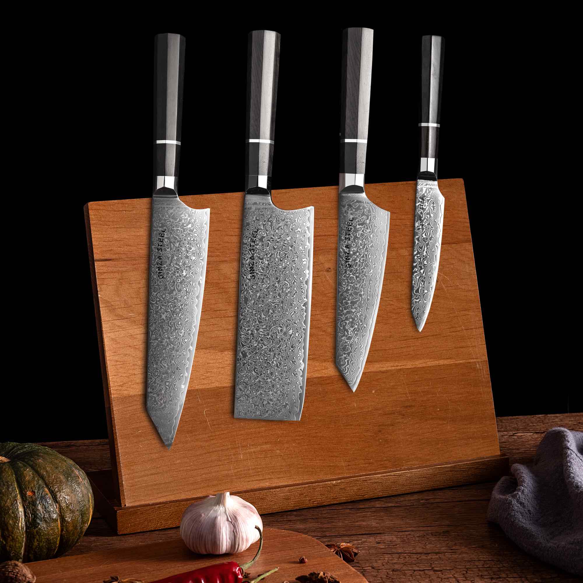 KC Series - Magnetic Knife Block | Empty-Knife Block-DECOROLALA