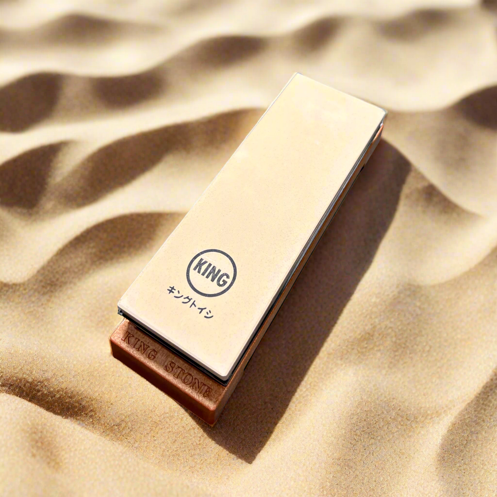 KING 1000/6000 Double Sided Ceramic Whetstone-Knife Sharpener-DECOROLALA