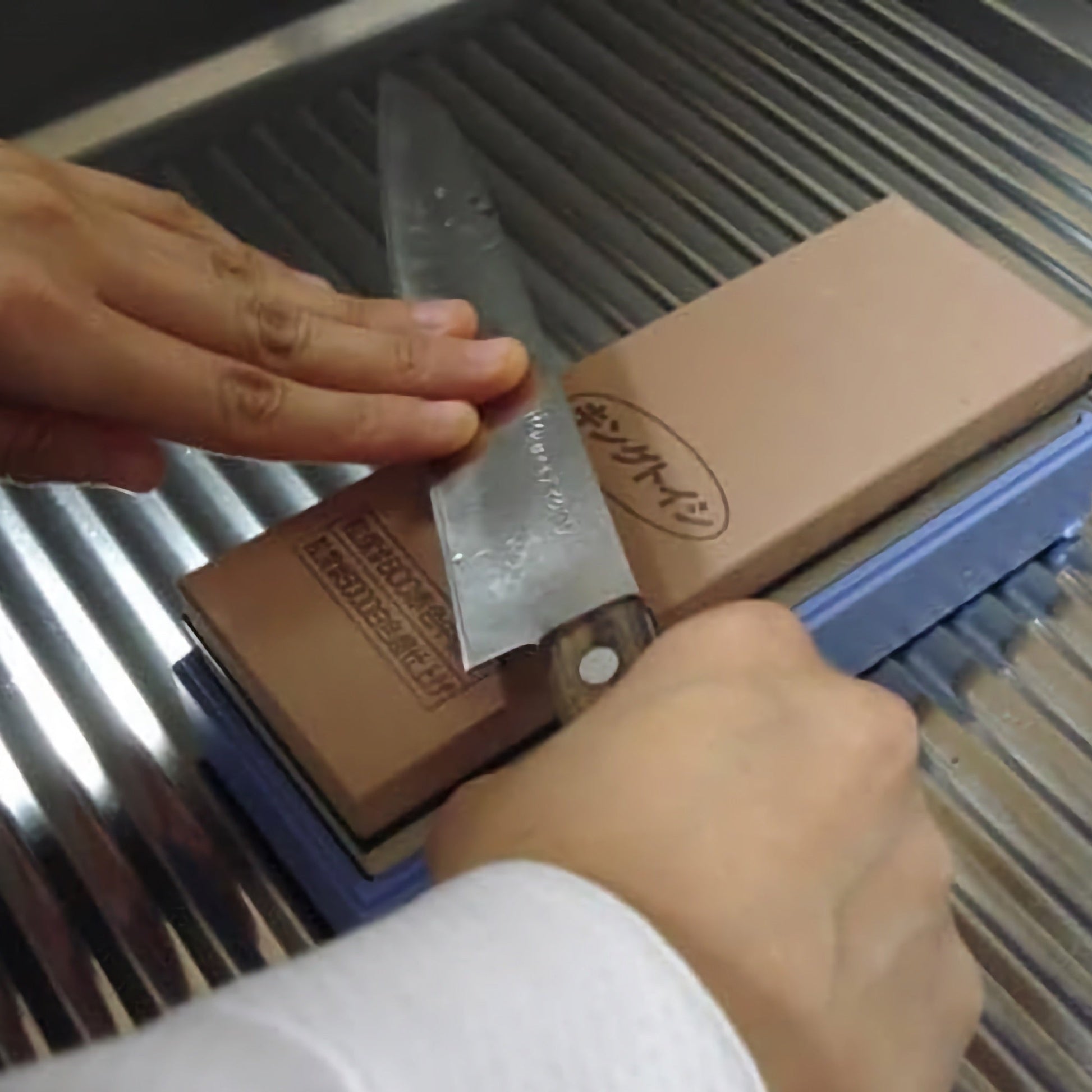 KING 1000/6000 Double Sided Ceramic Whetstone-Knife Sharpener-DECOROLALA