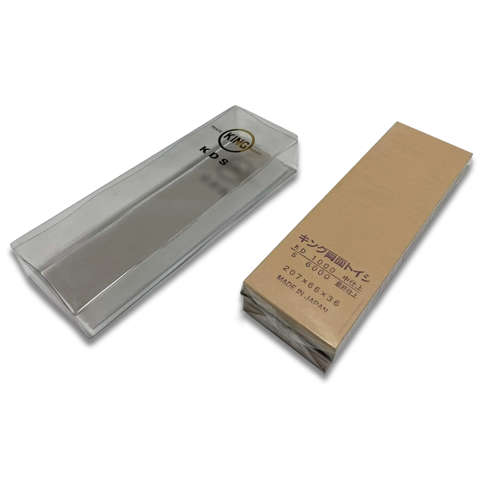 KING KDS - Double Sided Whetstone 1000/6000-Knife Sharpener-DECOROLALA