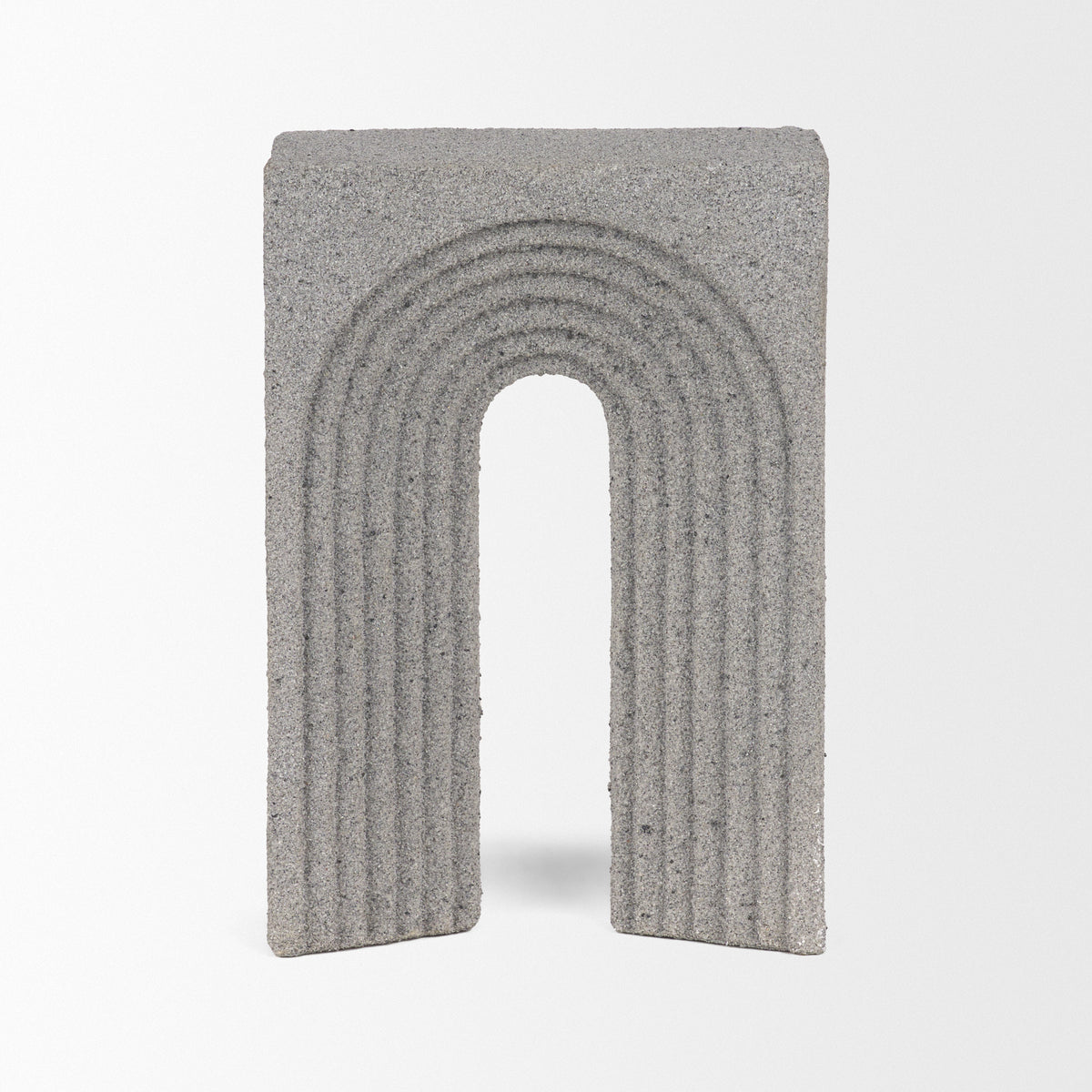 Kacia Arched Sandstone Resin Decorative Object-Decorative Objects-DECOROLALA