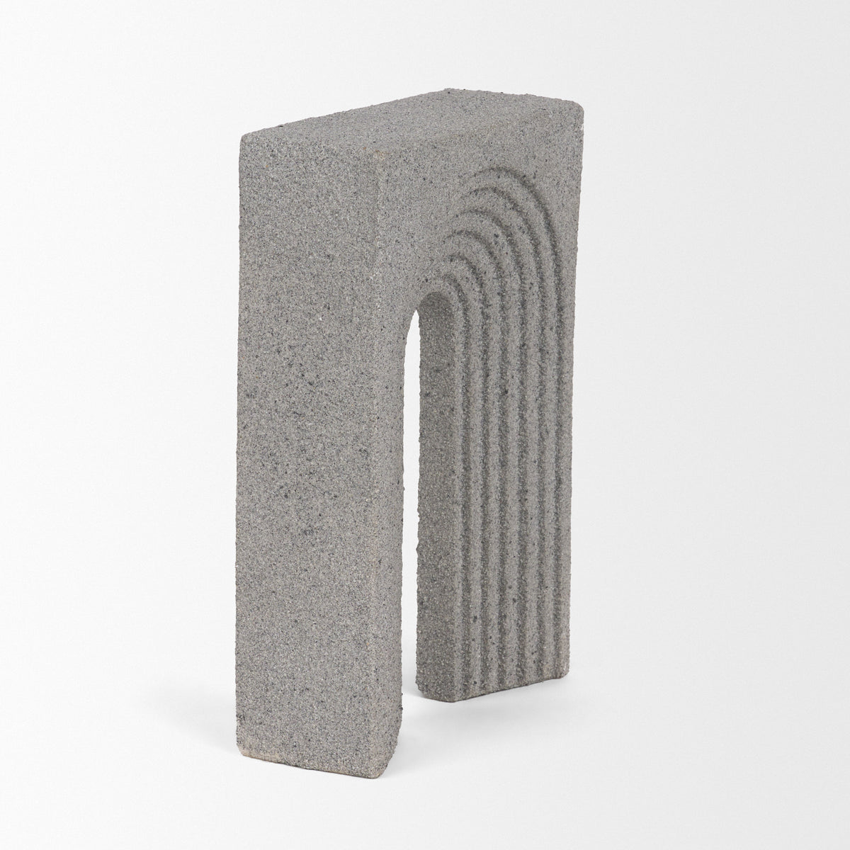 Kacia Arched Sandstone Resin Decorative Object-Objects-DECOROLALA
