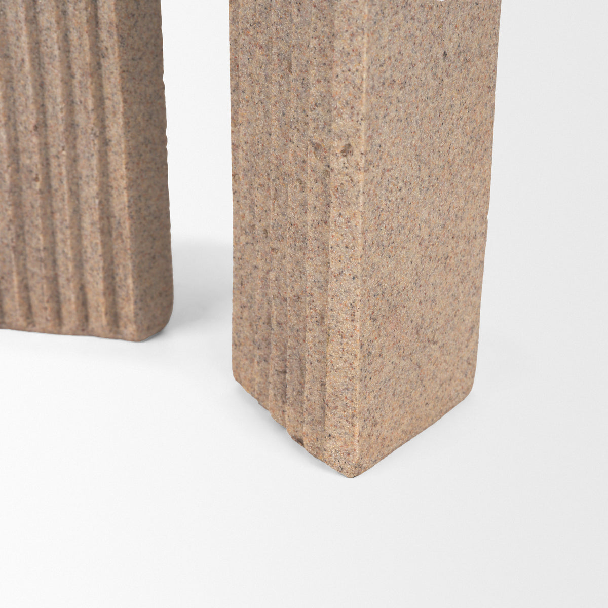 Kacia Arched Sandstone Resin Decorative Object-Objects-DECOROLALA