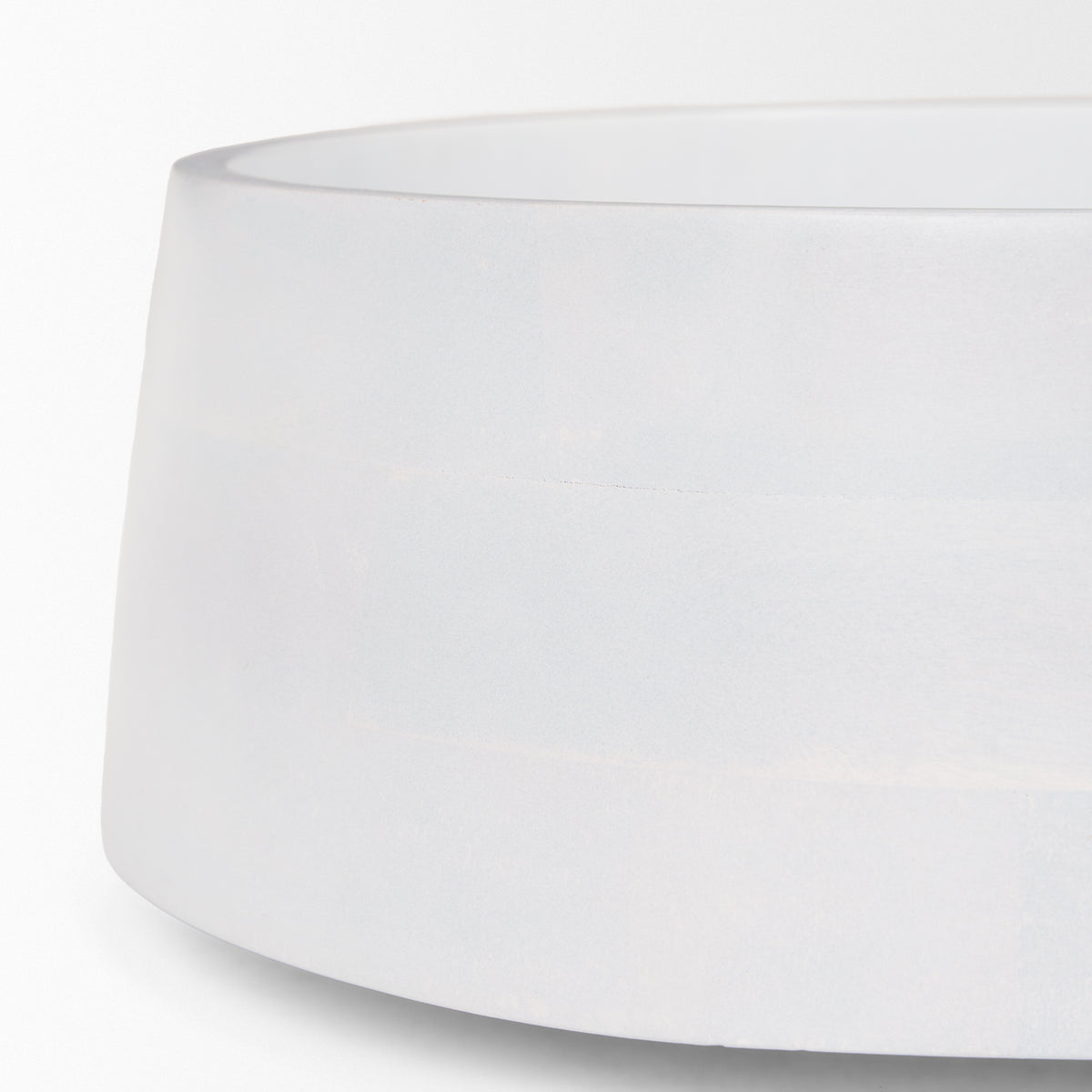 Kadara Washed Solid Wood Decorative Bowl-Bowls-DECOROLALA