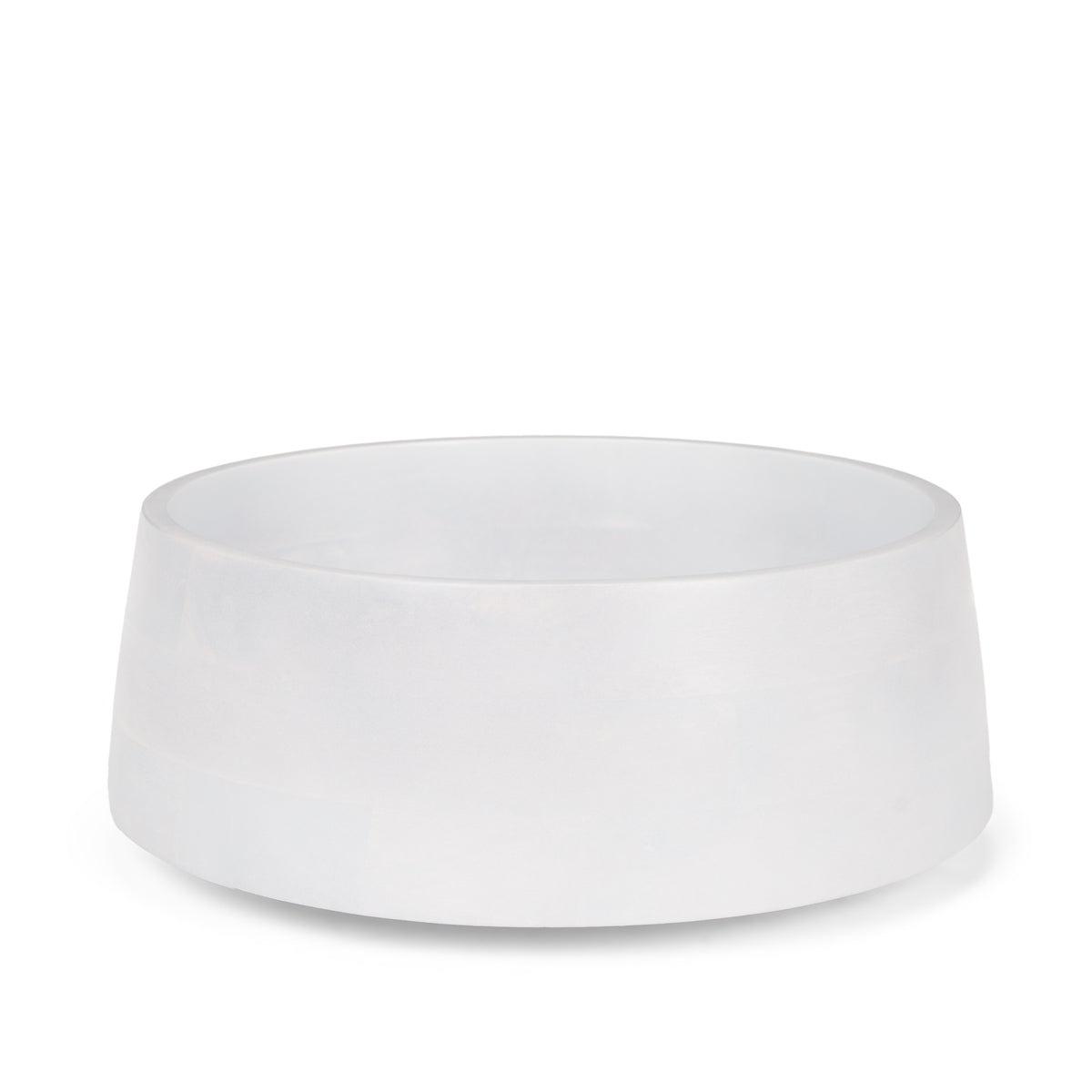 Kadara Washed Solid Wood Decorative Bowl-Bowls-DECOROLALA