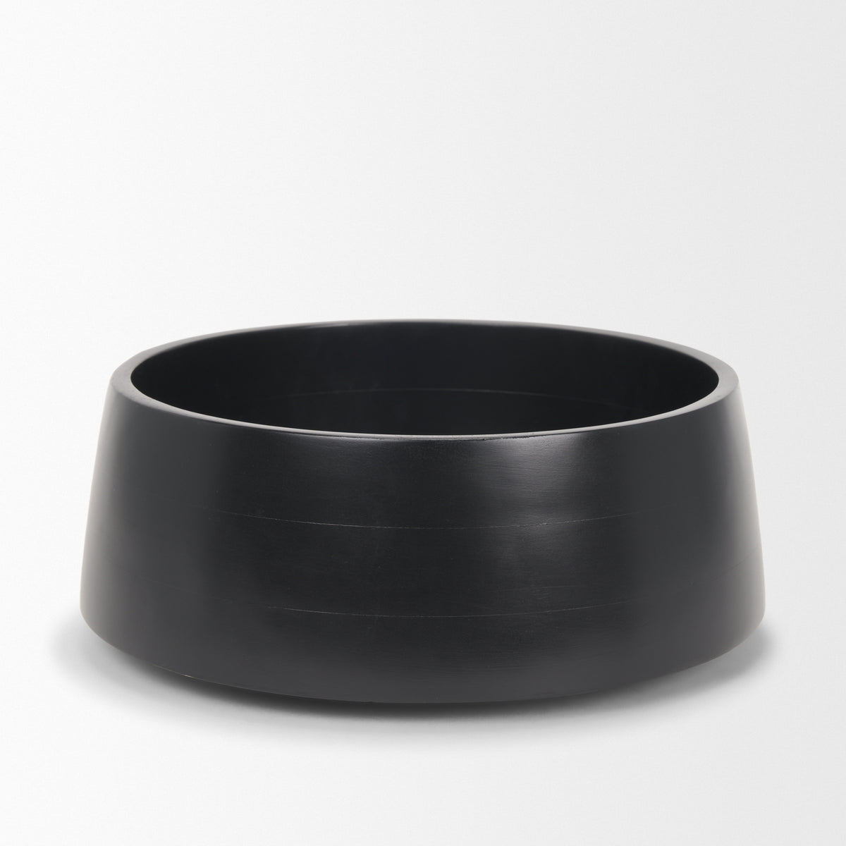 Kadara Washed Solid Wood Decorative Bowl-Bowls-DECOROLALA