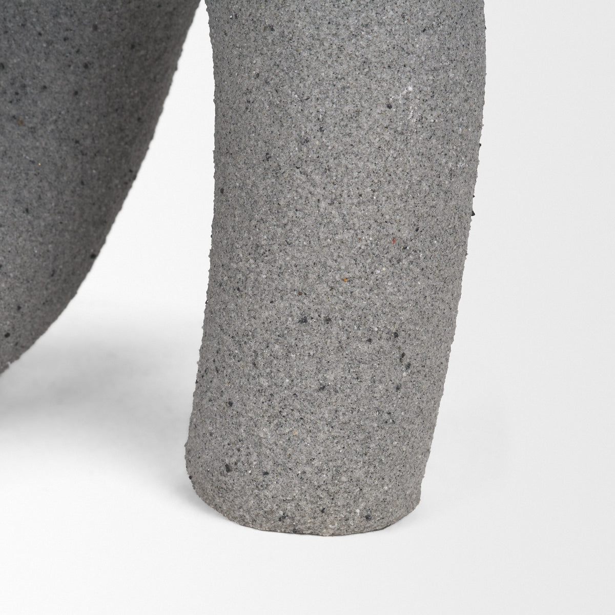 Kailyn Resin Textured Concrete U-Arch Decorative Object-Decorative Objects-DECOROLALA