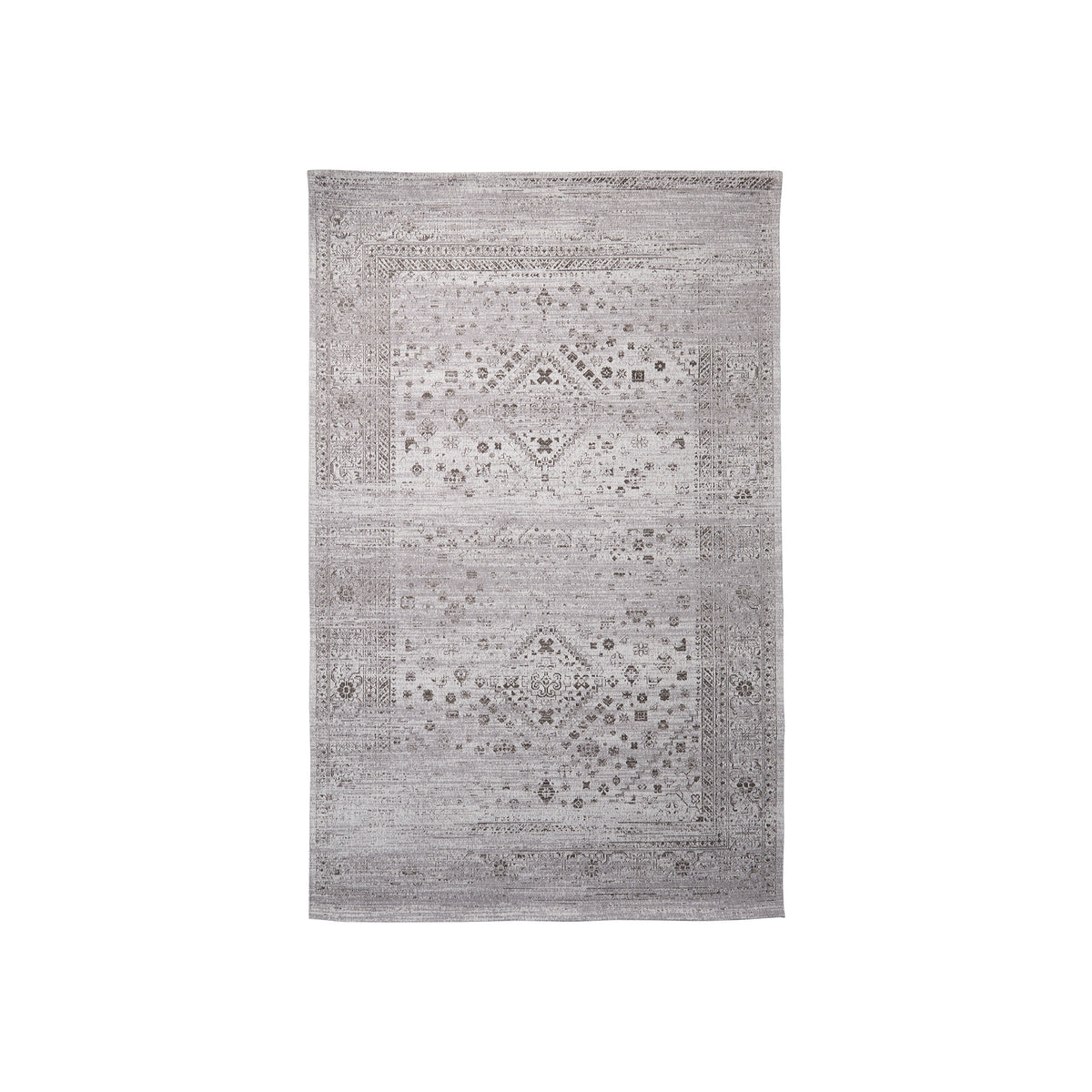 Kaiya 8' x 10' Gray Textured Area Rug-Area Rugs-DECOROLALA