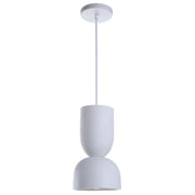 Kala 12" Length Ceiling Fixture, White-Ceiling Fixture-DECOROLALA