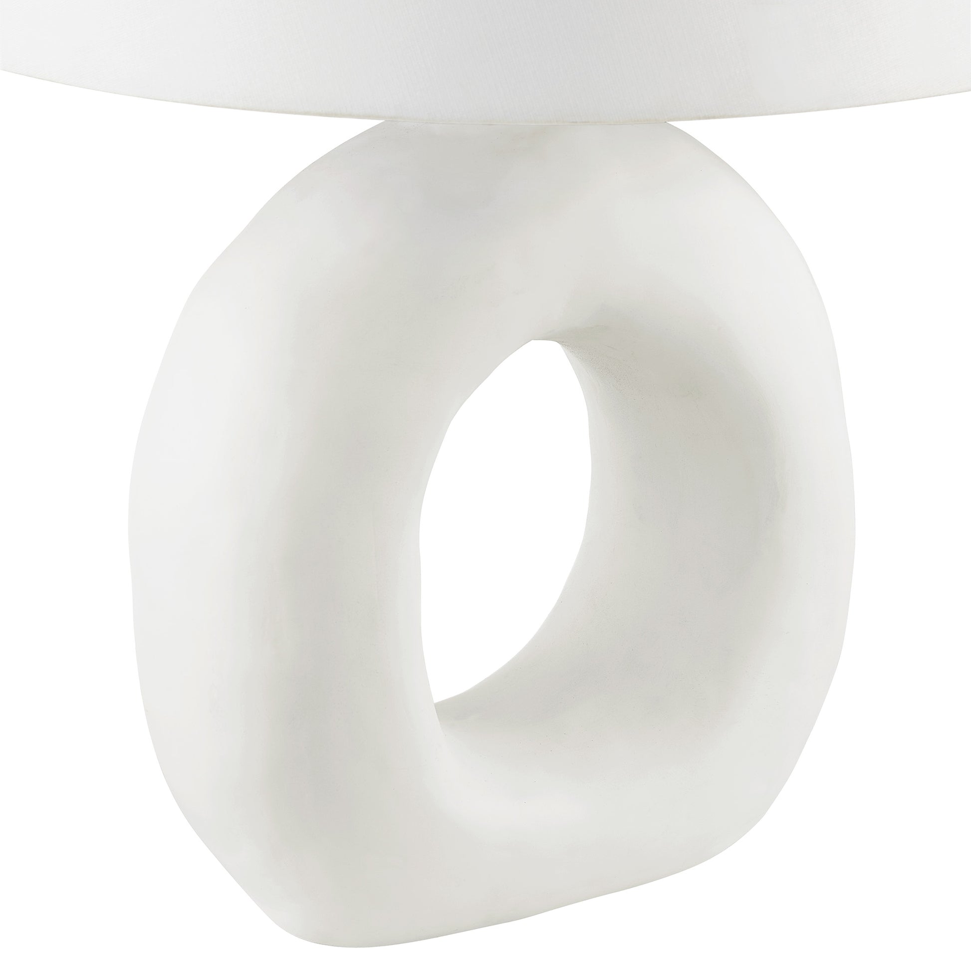 Kalahari 23" Length Table Lamp, Off-White-Table Lamp-DECOROLALA