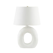 Kalahari 23" Length Table Lamp, Off-White-Table Lamp-DECOROLALA