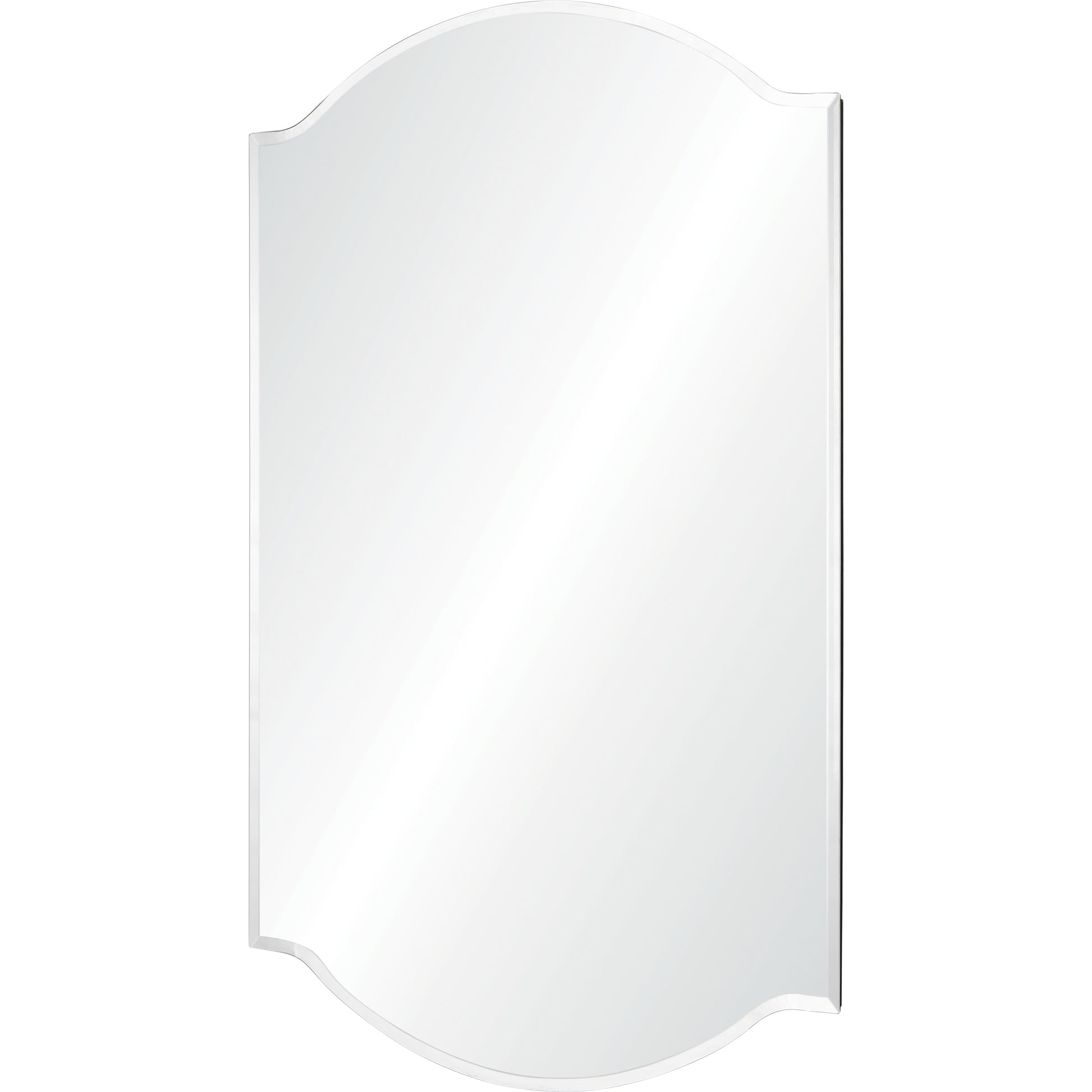 Kale 36" Tall Irregular Wall Mirror-Mirror-DECOROLALA