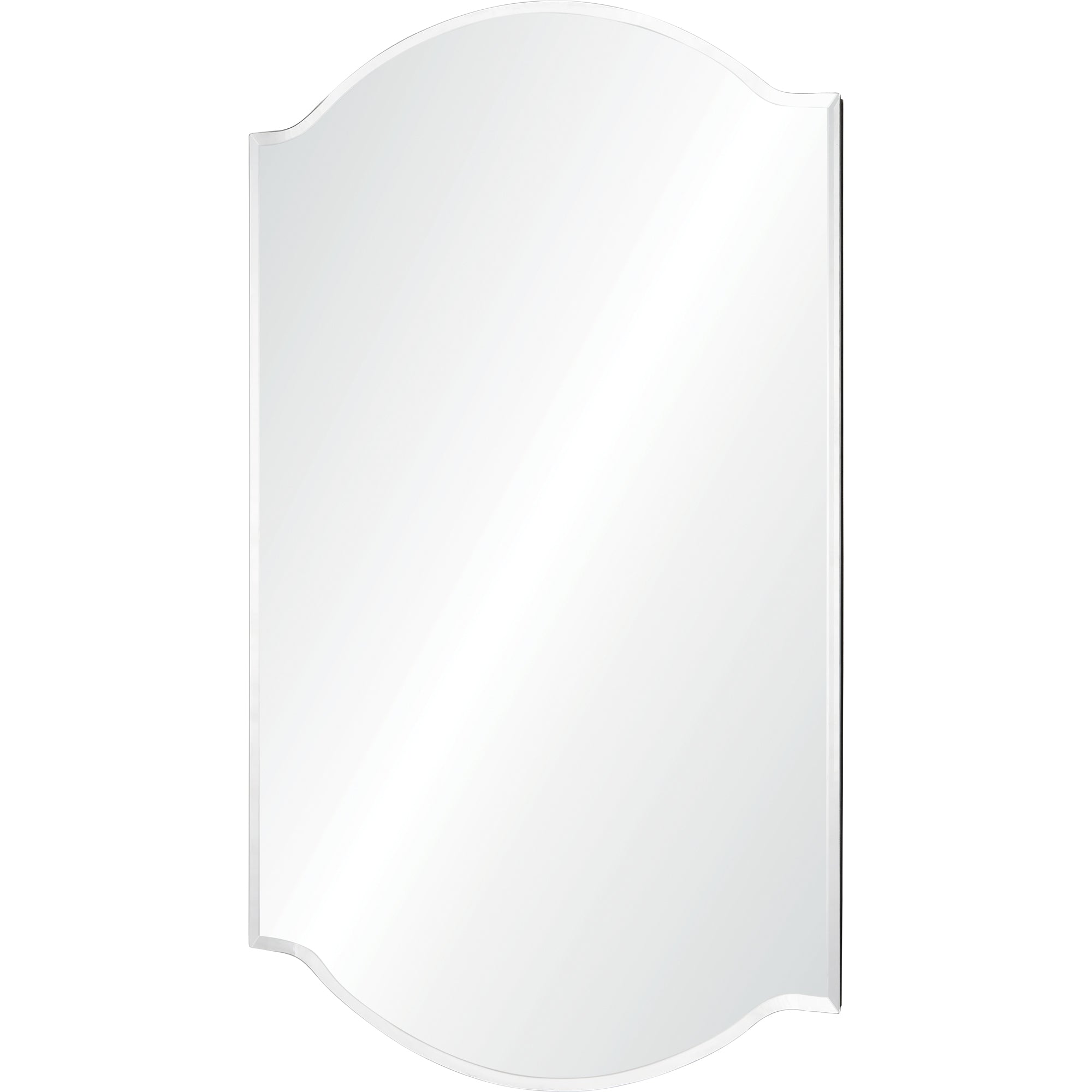 Kale 36" Tall Irregular Wall Mirror-Mirror-DECOROLALA