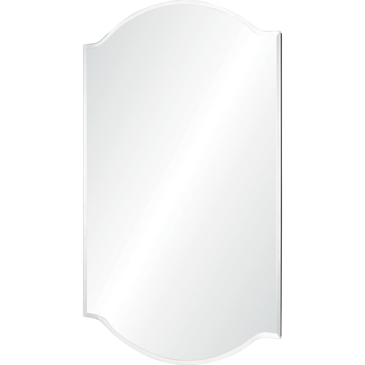 Kale 36" Tall Irregular Wall Mirror-Mirrors-DECOROLALA