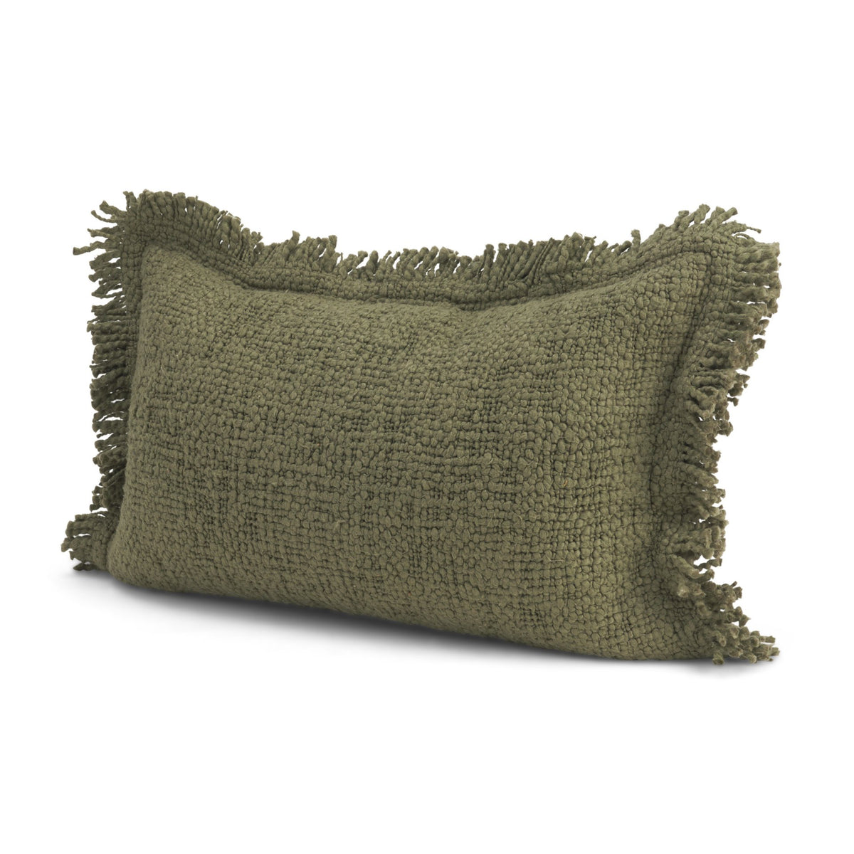 Kambal Evergreen Cotton Decorative Pillow Cover (min order qty 2)-Decorative Pillows-DECOROLALA