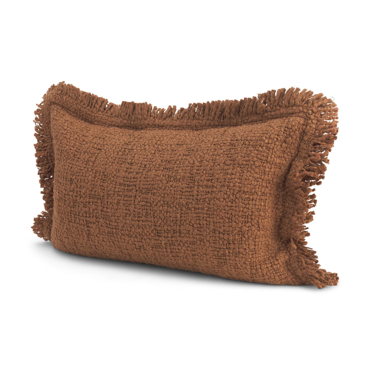 Kambal Mahogany Cotton Decorative Pillow Cover (min order qty 2)-Decorative Pillows-DECOROLALA