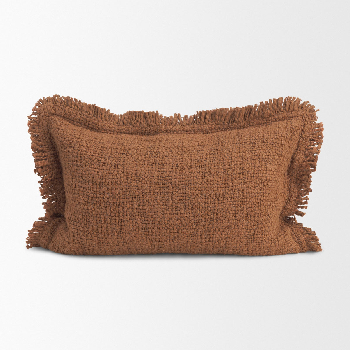 Kambal Mahogany Cotton Pillow with Filler (min order qty 2)-Decorative Pillows-DECOROLALA