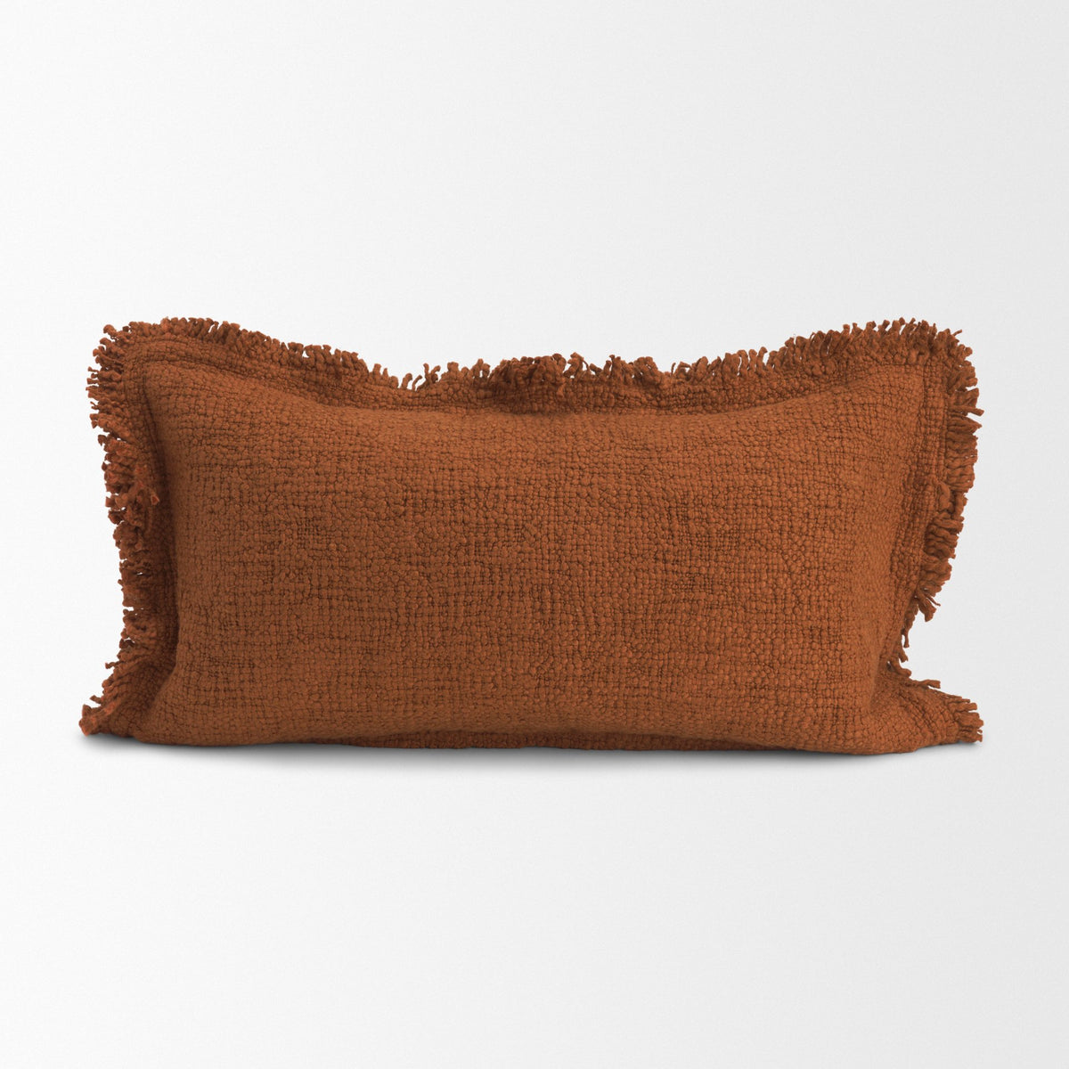 Kambal Copper Rust Cotton Decorative Pillow Cover (min order qty 2)-Decorative Pillows-DECOROLALA