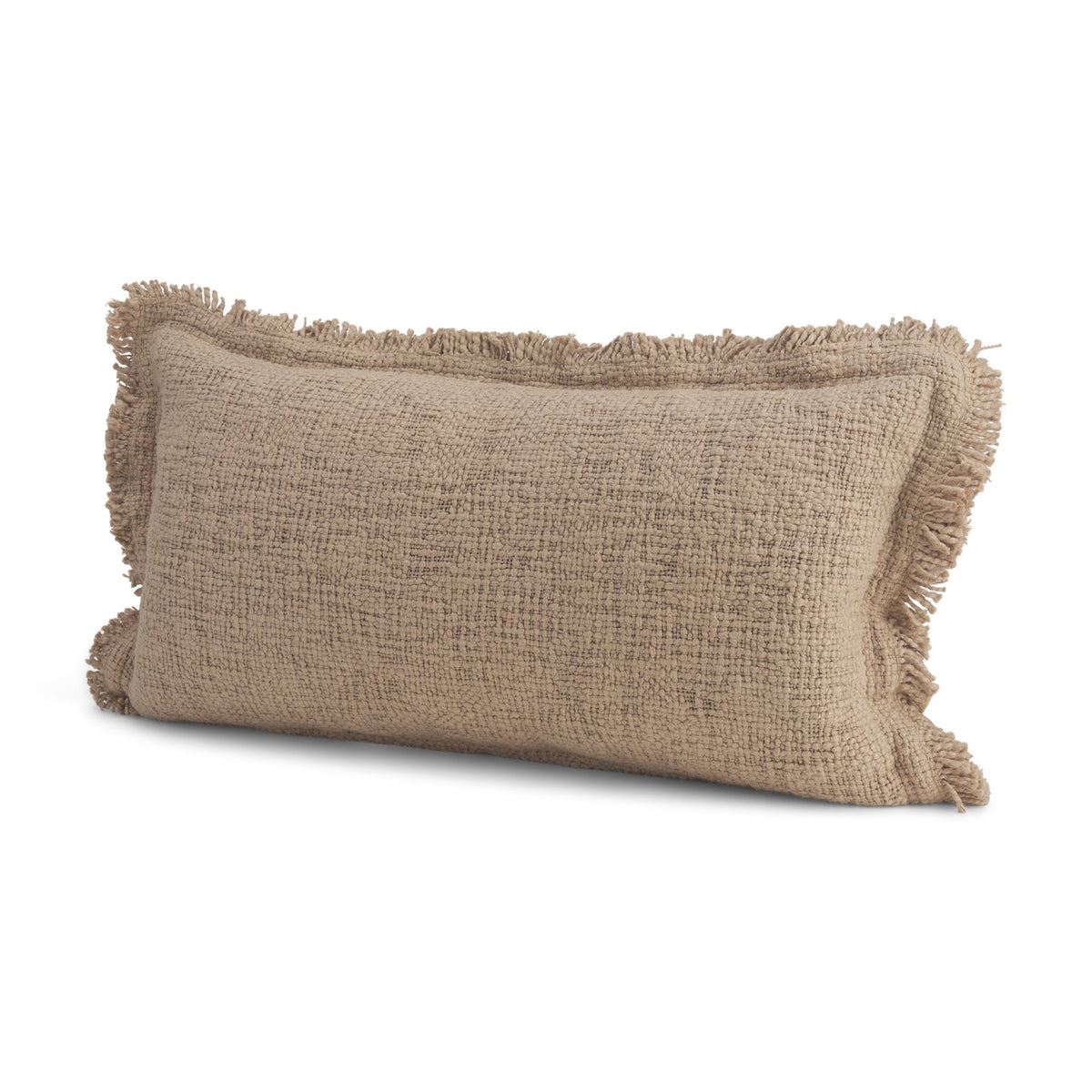 Kambal 14x26 Sand Cotton Decorative Pillow Cover-Decorative Pillows-DECOROLALA