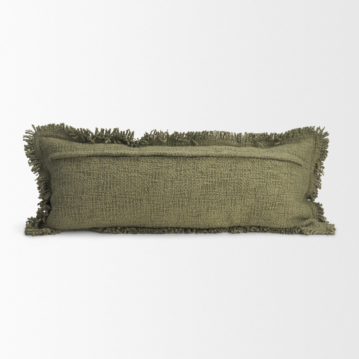 Kambal 14x36 Evergreen Cotton Decorative Pillow Cover-Decorative Pillows-DECOROLALA
