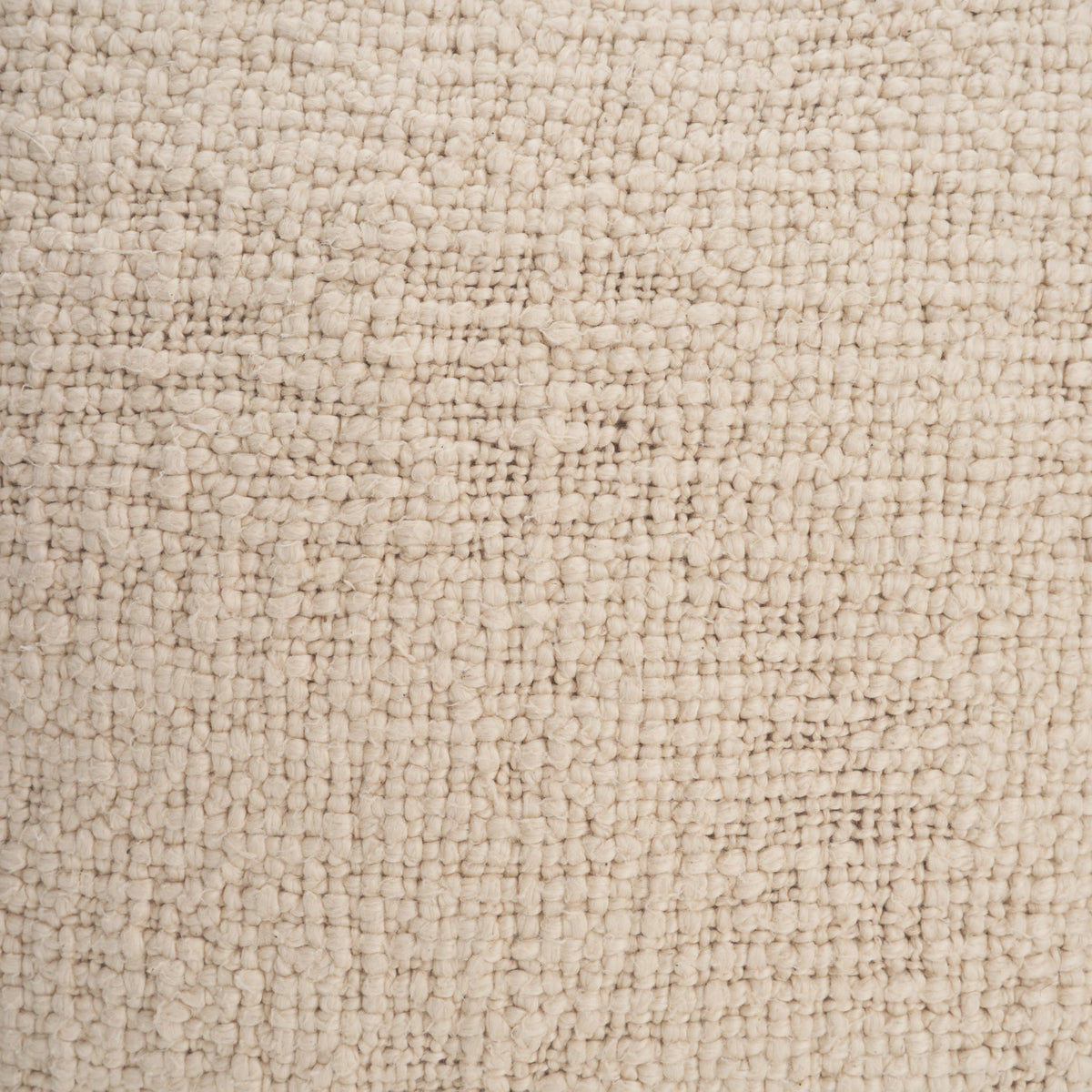 Kambal 14x36 Light Beige Cotton Pillow Cover w/Down Filler-Decorative Pillows-DECOROLALA