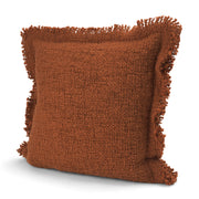 Kambal Copper Rust Cotton Pillow Cover (min order qty 2)-Decorative Pillows-DECOROLALA
