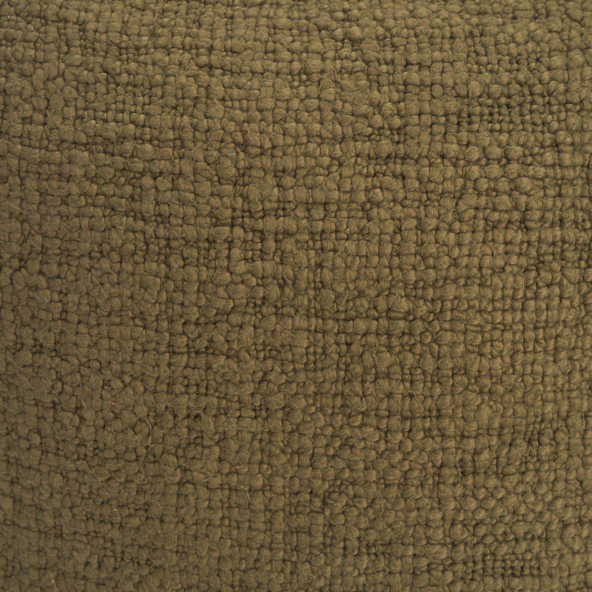 Kambal 20x20 Dark Olive Cotton Decorative Pillow Cover-Decorative Pillows-DECOROLALA