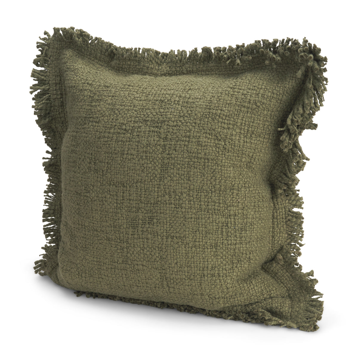 Kambal Evergreen Cotton Pillow Cover (min order qty 2)-Decorative Pillows-DECOROLALA