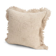 Kambal Light Beige Cotton Pillow (min order qty 2)-Decorative Pillows-DECOROLALA