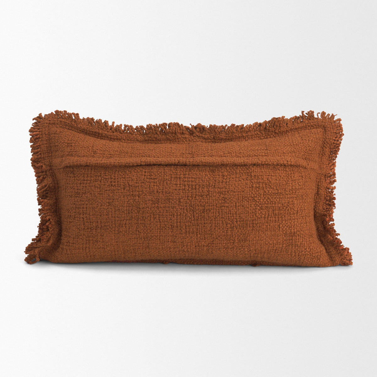 Kambal Copper Rust Cotton Pillow (min order qty 2)-Decorative Pillows-DECOROLALA