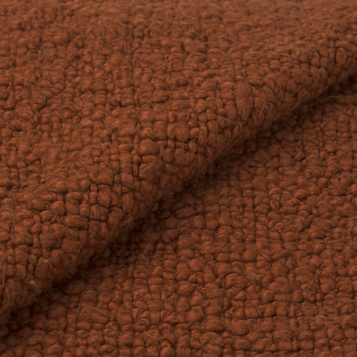 Kambal Copper Rust Woven Cotton Throw Blanket-Throw Blankets-DECOROLALA