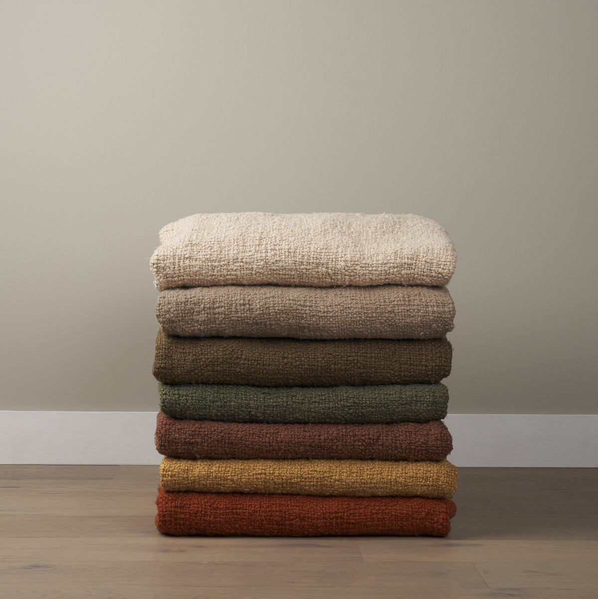 Kambal Evergreen Woven Cotton Throw Blanket-Throw Blankets-DECOROLALA