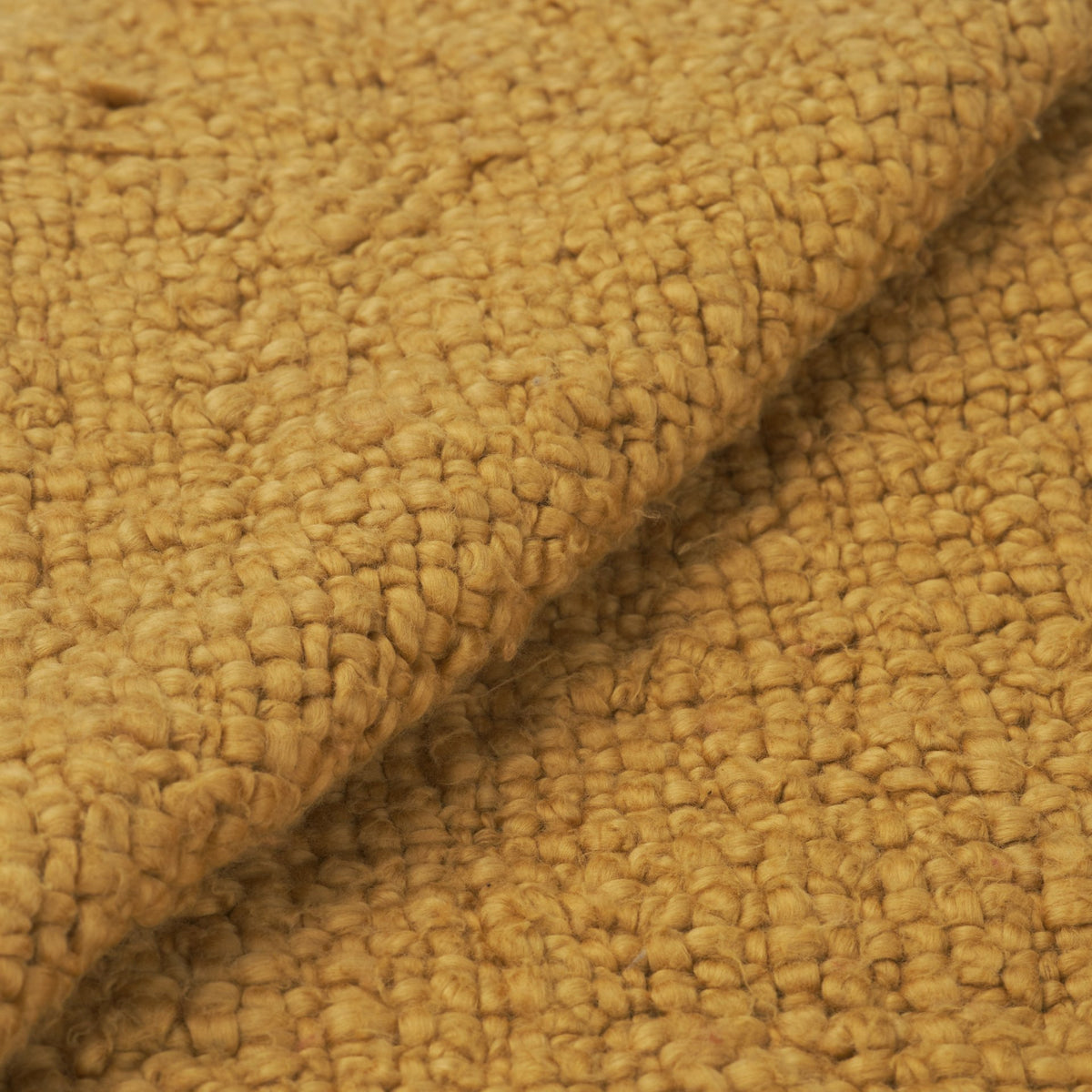 Kambal Mustard Cotton Throw Blanket-Throw Blankets-DECOROLALA
