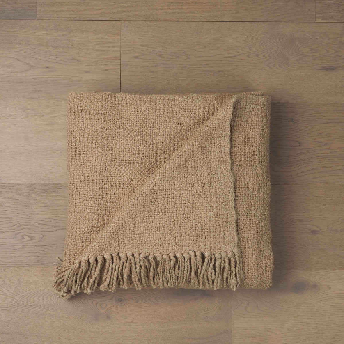 Kambal Sand Woven Cotton Throw Blanket-Throw Blankets-DECOROLALA