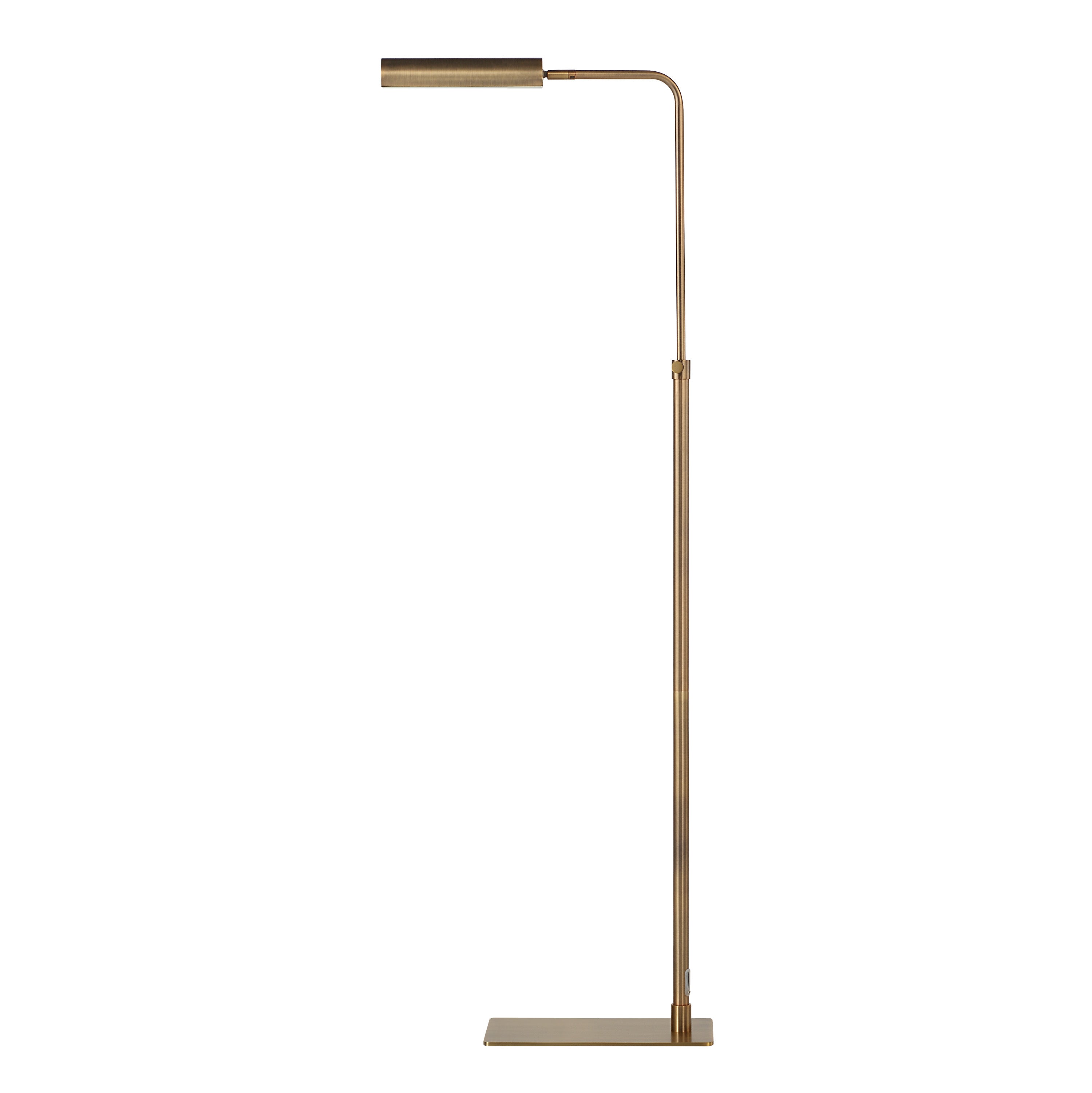 Kane 44.5" Floor Lamp, Adjustable Swivel Shade-Floor Lamp-DECOROLALA