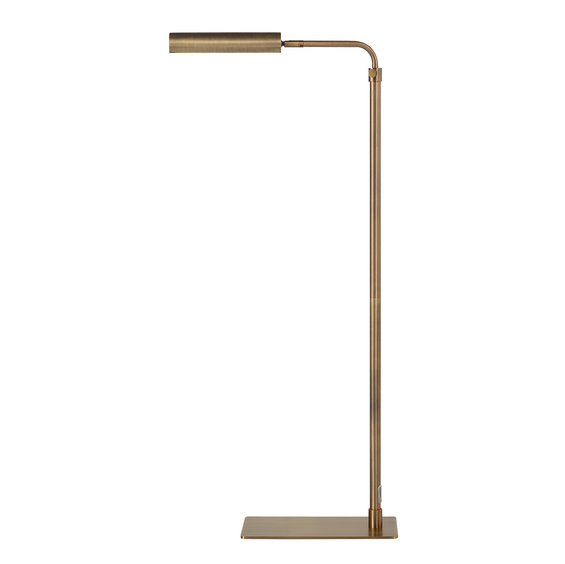Kane 44.5" Floor Lamp, Adjustable Swivel Shade-Floor Lamp-DECOROLALA