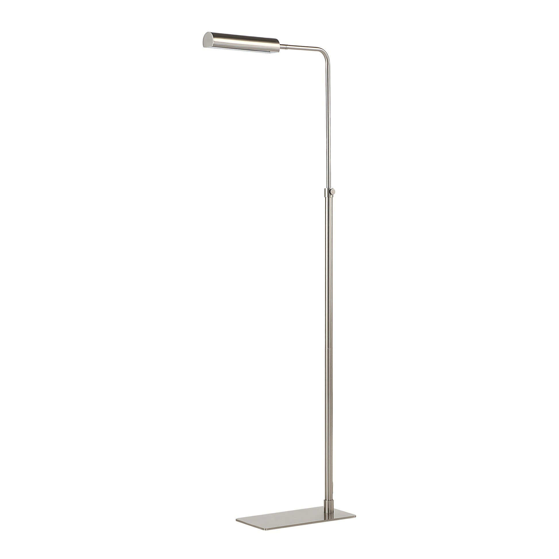 Karima 44.5" Floor Lamp, Brushed Brass-Floor Lamp-DECOROLALA
