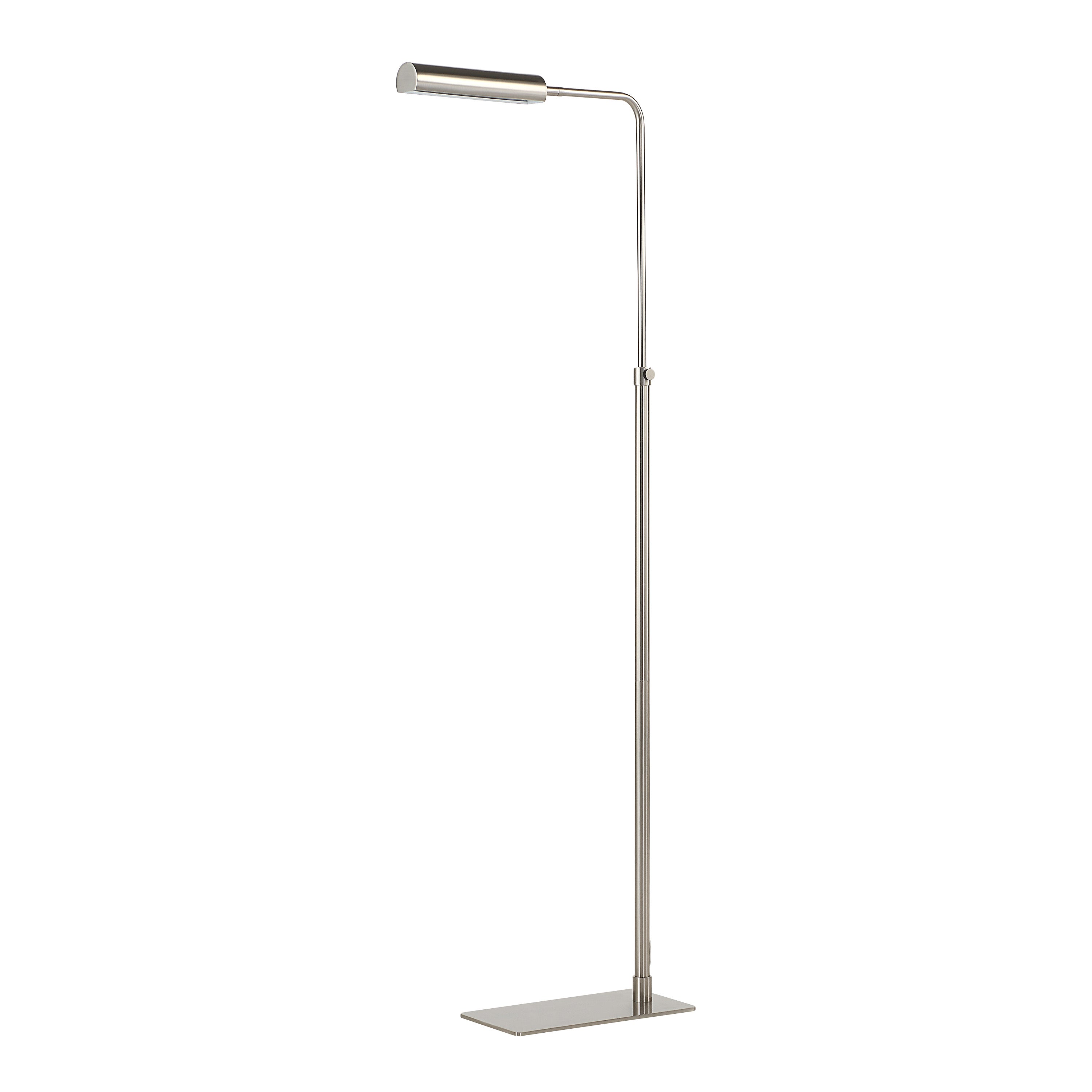 Karima 44.5" Floor Lamp, Brushed Brass-Floor Lamp-DECOROLALA