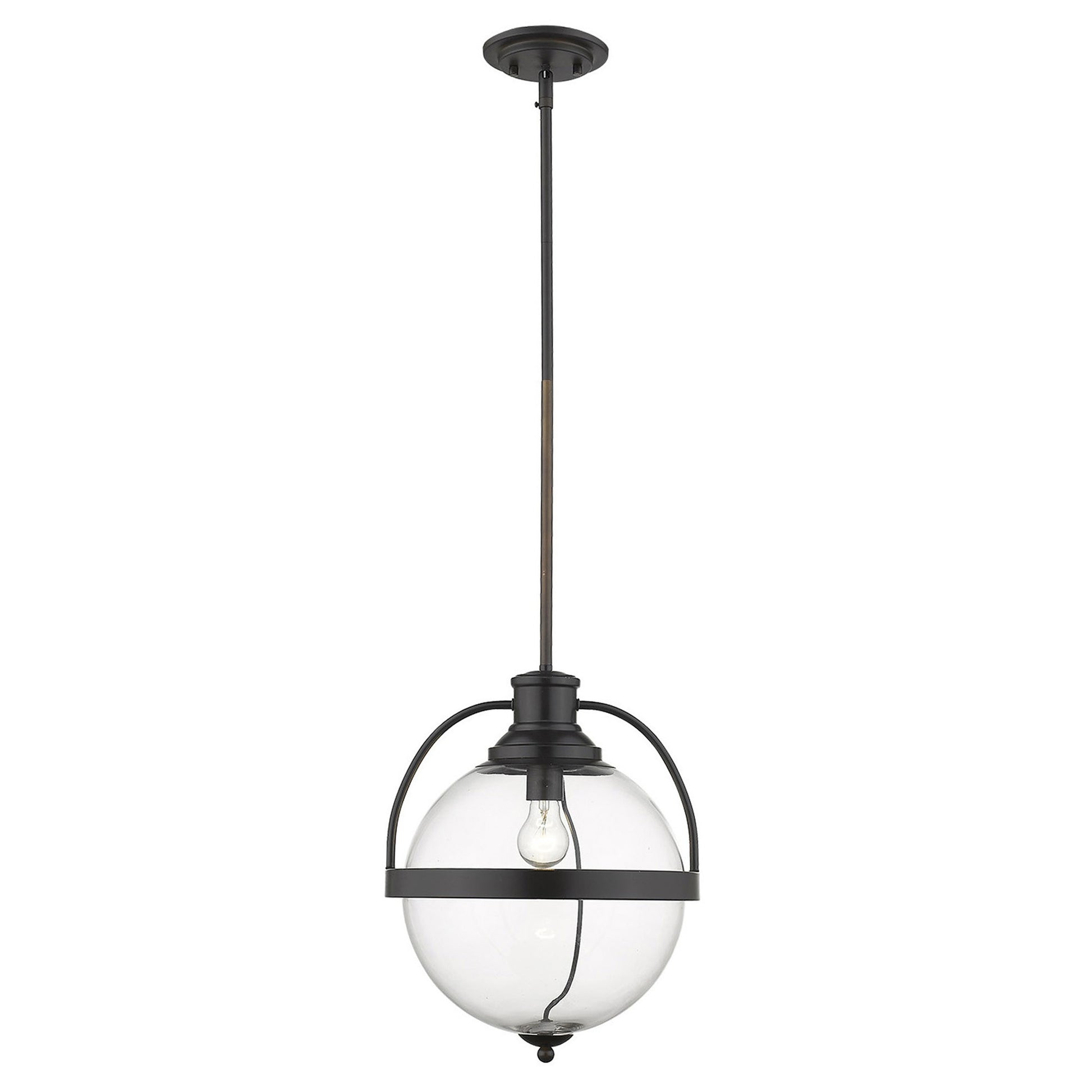 Kassian 1-Light Oil-Rubbed Bronze Pendant-Pendants-Hanging Lights-DECOROLALA