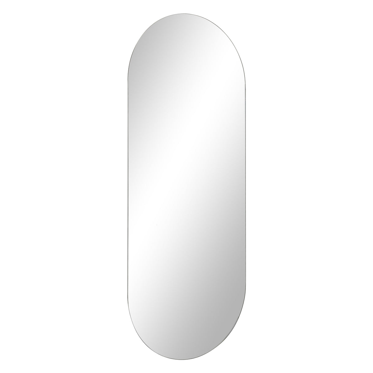 Kastelli 60" H x 24" W Wall Mirror, Grey-Mirrors-DECOROLALA