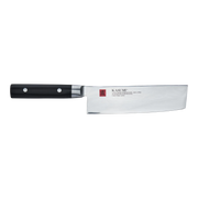 Kasumi Damascus Nakiri 17cm | VG-10 Japanese Vegetable Knife-Nakiri Knife-DECOROLALA