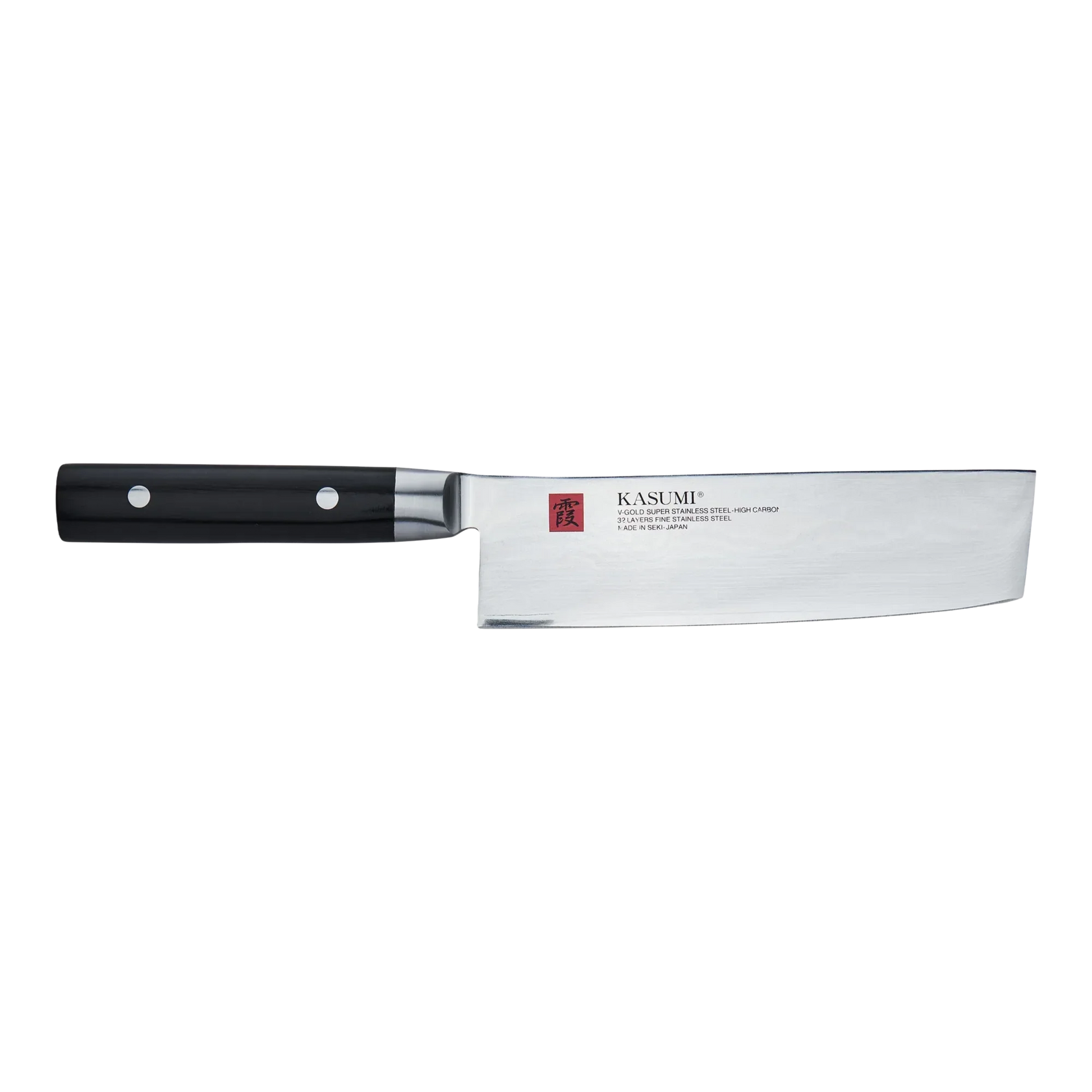 Kasumi Damascus Nakiri 17cm | VG-10 Japanese Vegetable Knife-Nakiri Knife-DECOROLALA