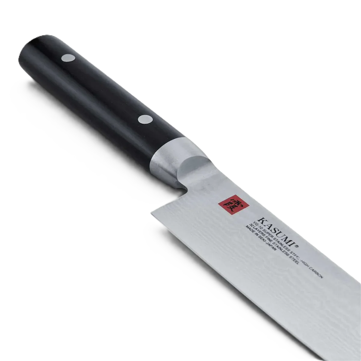Kasumi Damascus Santoku 13cm – VG-10 Compact Chef Knife, Japan-Santoku Knife-DECOROLALA