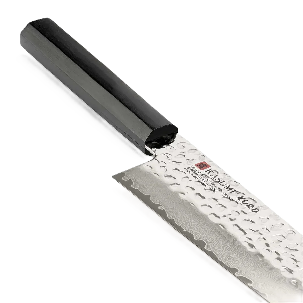 Kasumi Kuro Chef Blade 21cm / 8.27" - Hammered Damascus Gyuto, Japan-Made-Chef Knife-DECOROLALA