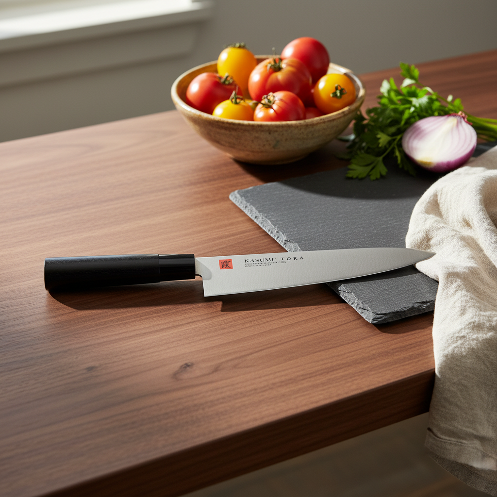 Kasumi Tora Chef Knife 20cm – Japanese Gyuto, Made in Seki-Chef Knife-DECOROLALA